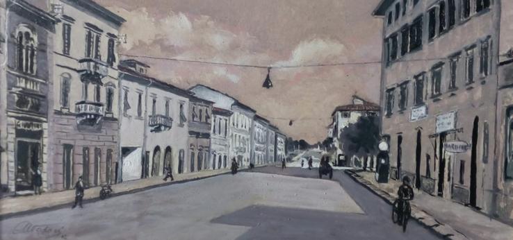 Corso Vittorio Emanuele III 1927 Cecina