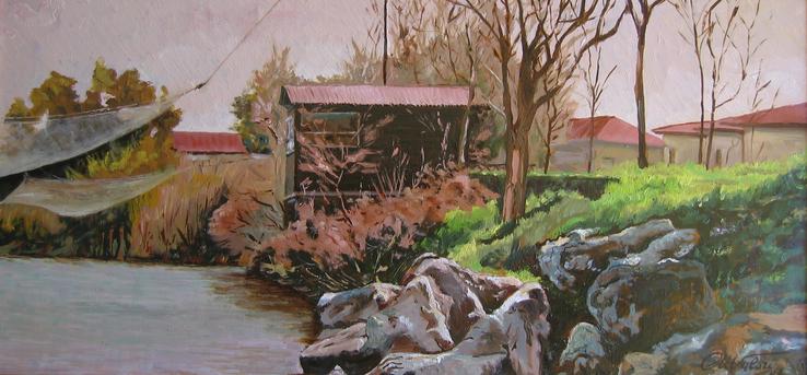 Bilance sul fiume Cecina