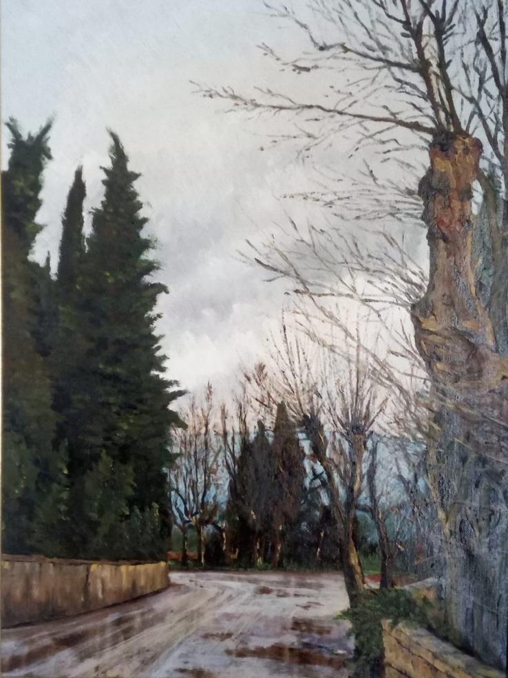 un giorno di pioggia al Forapaglia