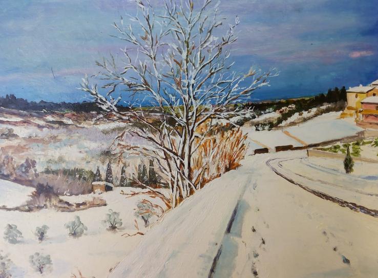 nevicata a Guardistallo