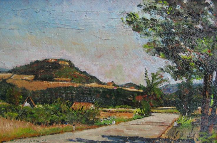 veduta della fattoria di casaglia