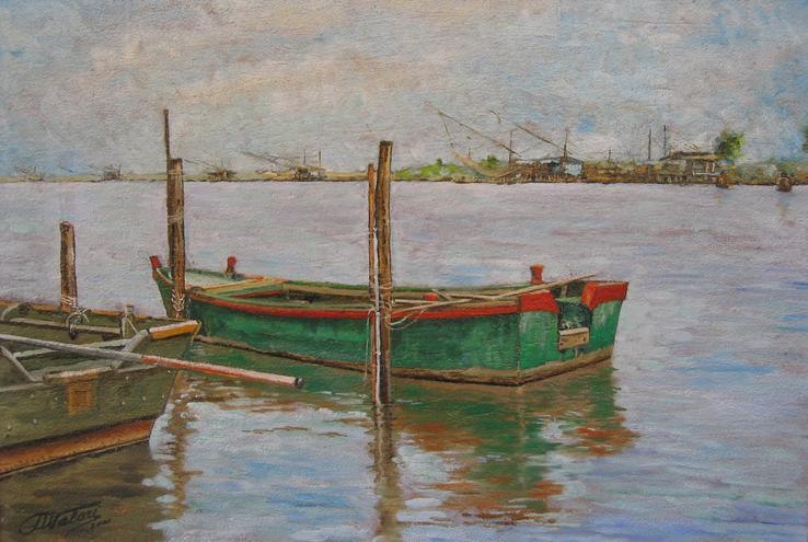 Barche sulla Laguna