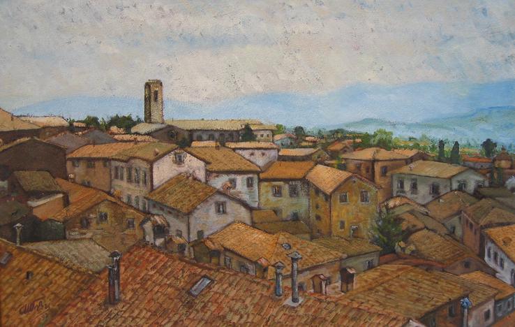 i tetti di Gubbio