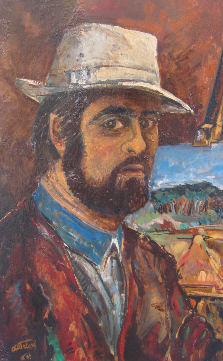 Autoritratto con barba