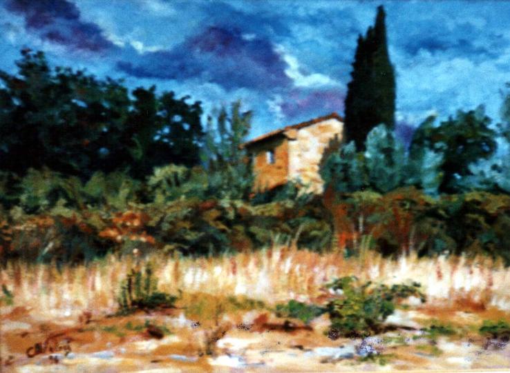 podere della campagna toscana