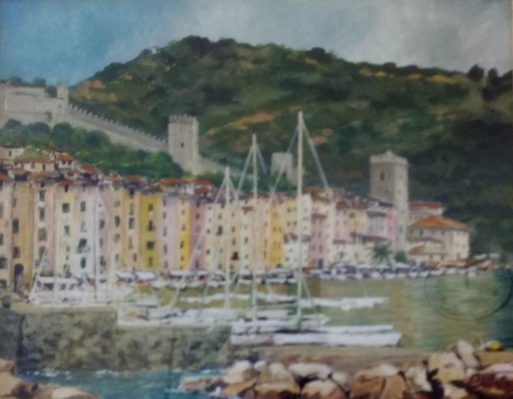 veduta del porticciolo di Portovenere