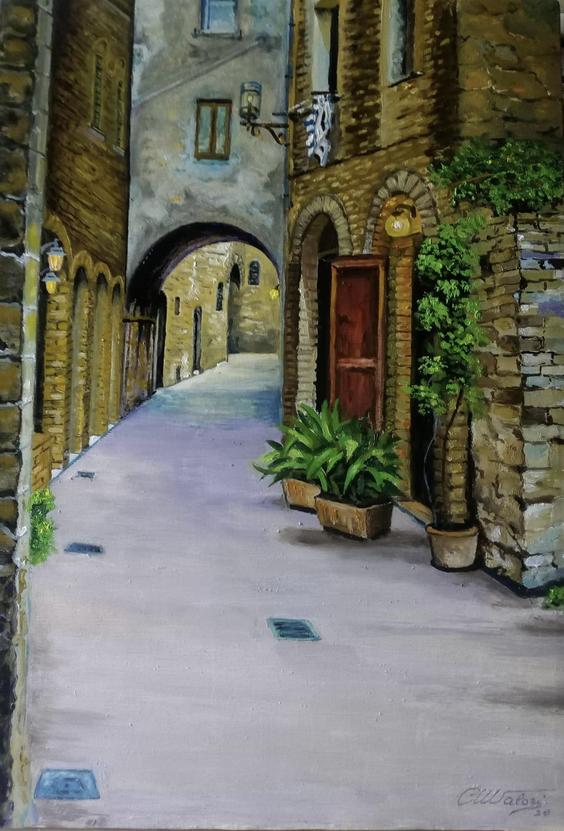 San Gimignano e i suoi vicoli