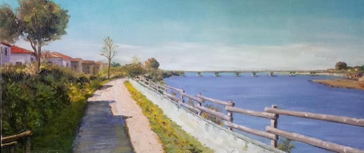 la passeggiata lungo il fiume Cecina