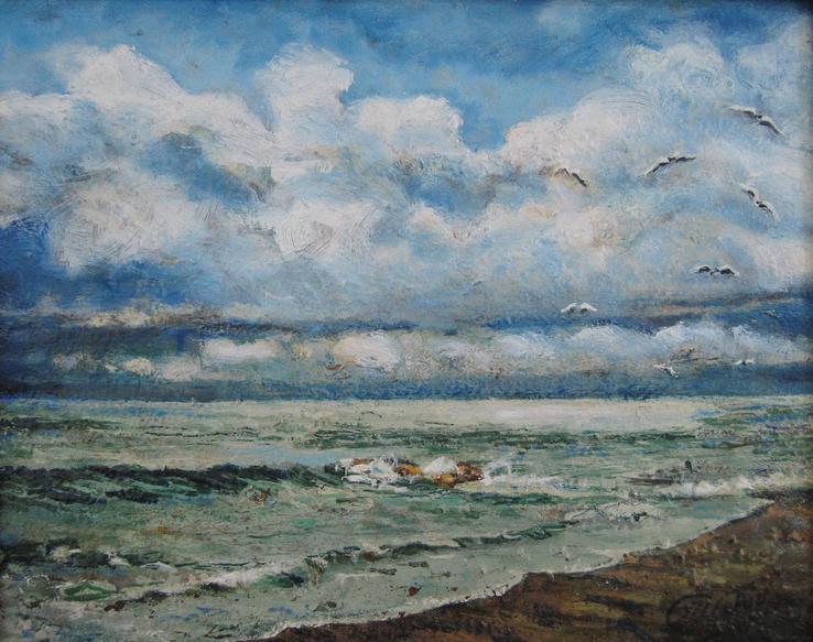 nuvole sul mare